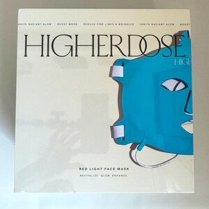 HIGHER DOSE RED LIGHT FACE MASK * Sealed NIB*